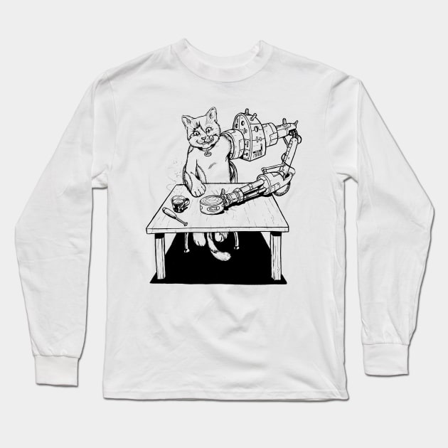 The Simple Matter of Dinner Long Sleeve T-Shirt by AJIllustrates